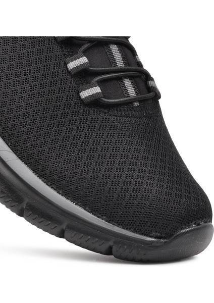 Flexible Siyah-Siyah Comfort Unisex Bağcıksız Yürüyüş Ayakkabı fırsatları