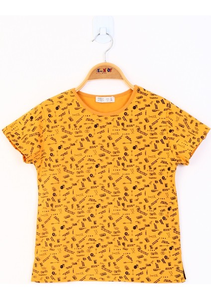 Toontoy Erkek Çocuk Komple Baskılı Tişört