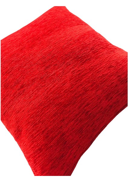 Kırmızı Kırlent Kılıfı 45CM*45CM