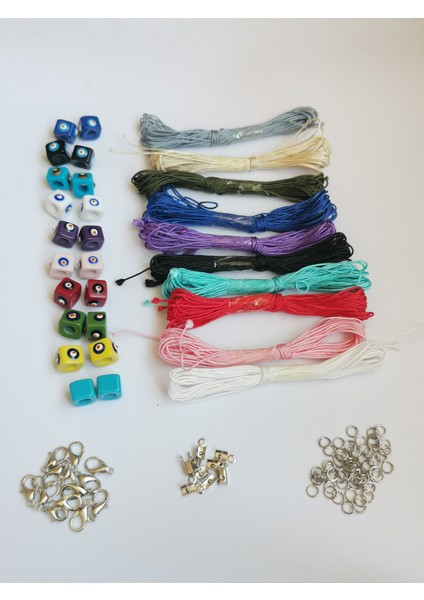 20 Adet Nazar 10 Renk Ip Set