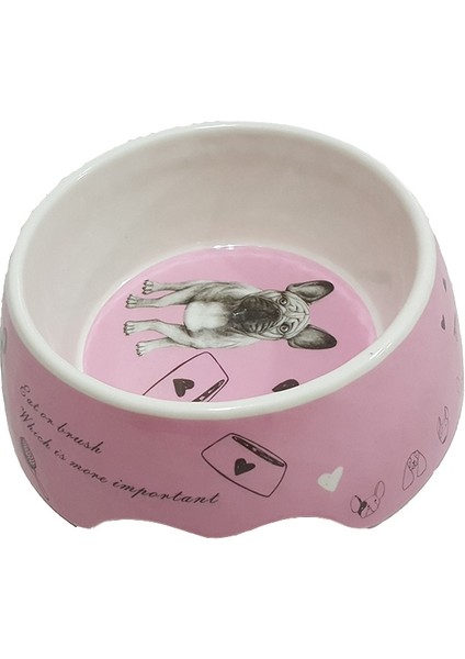 Kedi Köpek Mama Kabı BO-3153 700 ml Pembe fiyatları