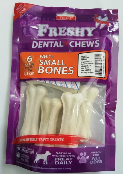 Dental Chews Beyaz Kemik 20-25 gr x 6