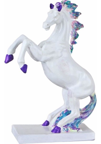Unicorn At Biblo Beyaz
