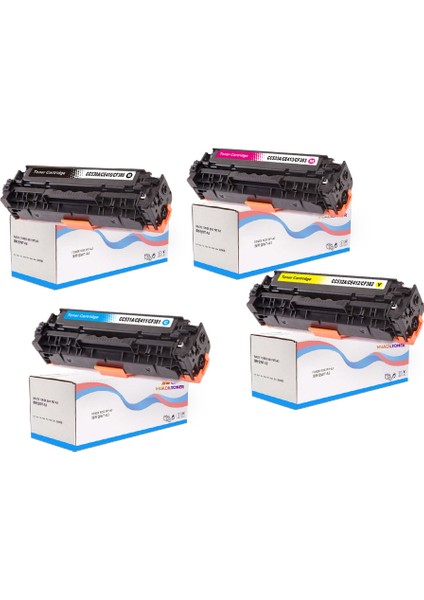 CF410A Laserjet Pro 400 Color Mfp M475DW 4 Renk Muadil Toner