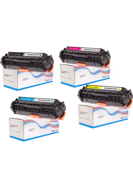 Colorful Toner CF410A Laserjet Pro 400 Color Mfp M475DW 4 Renk Muadil Toner