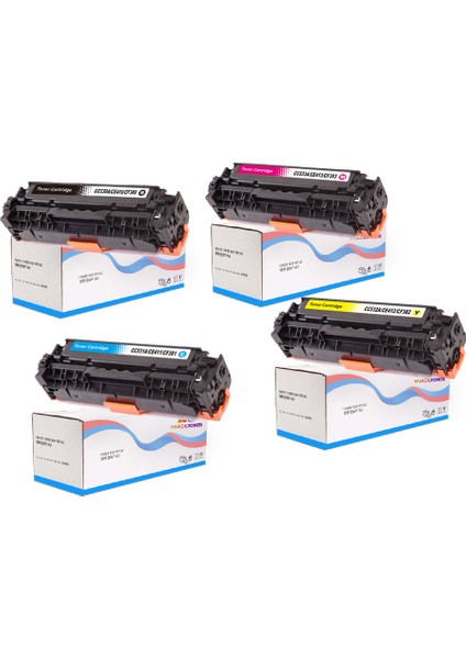 CRG-718 CE956A Yazıcı Uyumlu Muadil 4 Renk Muadil Toner 305A