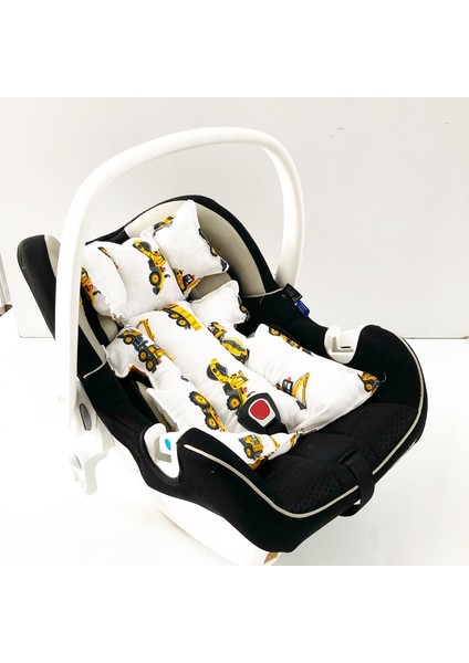 Müslin Kumaş Puset Anakucağı ve Bebek Arabası Minderi