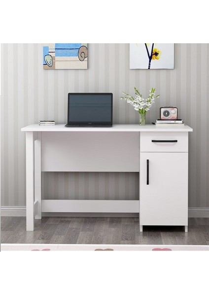 BMdekor Çalışma Masası Nest Beyaz