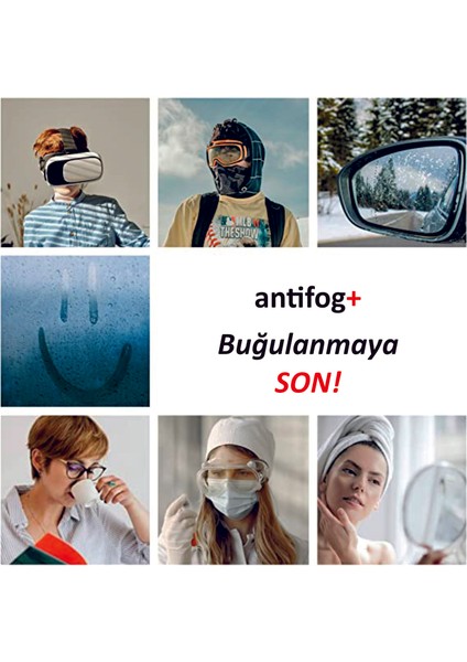 Antifog Gözlük Camı Buğu Önleyici Microfiber Bez