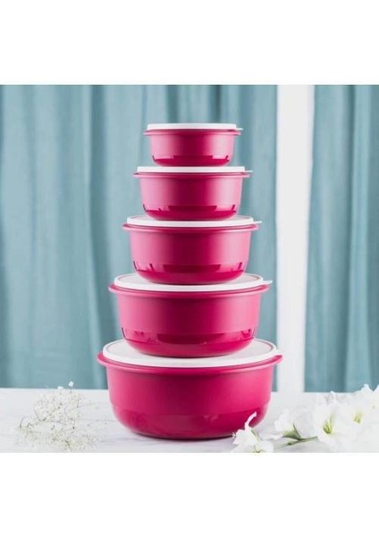 Mega Miksim 5'li Tam Set Fuşya Özel Kapak