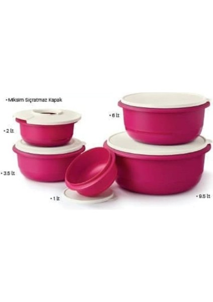 Mega Miksim 5'li Tam Set Fuşya Özel Kapak fiyatları