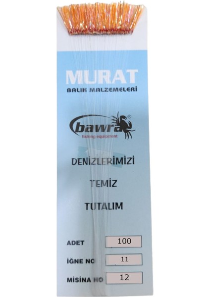 100 Iğne Istavrit Çapari Kösteği