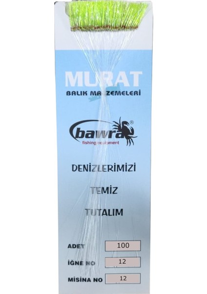 100 Iğne Istavrit Çapari Kösteği