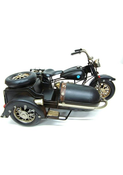 Dekoratif Metal Motosiklet Sepetli Biblo Dekoratif Hediyelik fiyatları