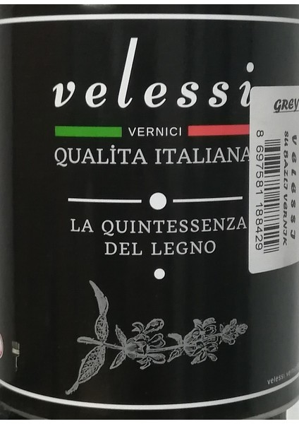 Su Bazlı Vernik Grey 0.75KG
