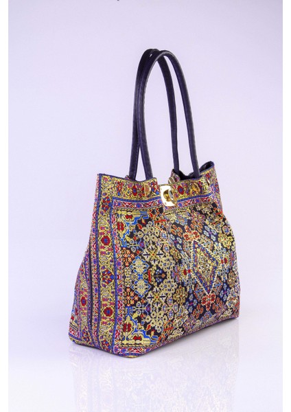 Mottif Istanbul Otantik Dokuma Kadın Omuz Çanta 1023A.18