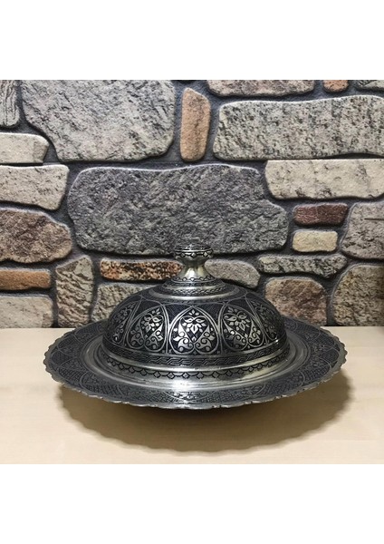 Ağır Işlemeli Bakır Pilavlık No: 1