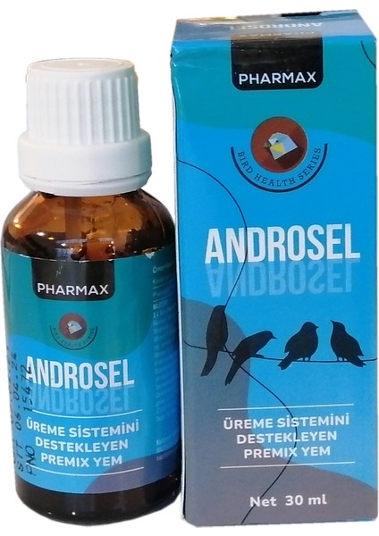 Androsel Kuş Üreme Sistemi Desteği 30 ml