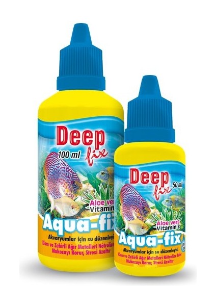 Deep Fix Aqua Fix 375 Lt Için Su Düzenleyici 50 ml