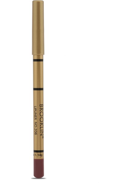 Brooklın Dudak Kalemi - Lipliner No: 206