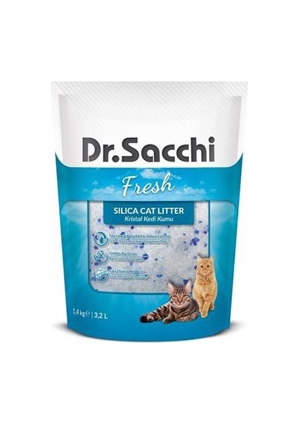 Dr.sacchi Silika Kedi Kumu 3.2 Lt 1.4 kg