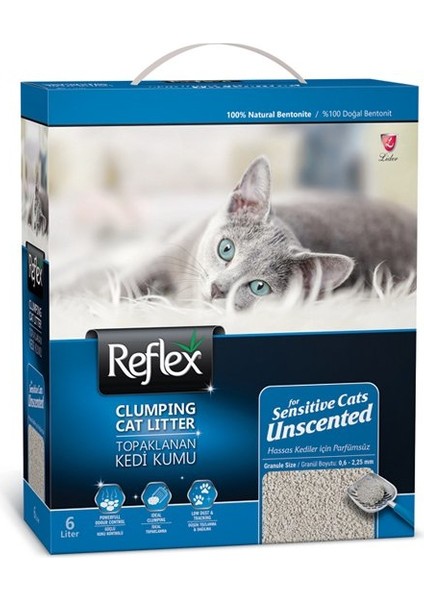 Aktif Karbonlu Topaklanan Kedi Kumu 6 Lt