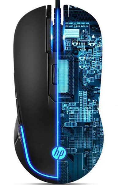 M200 2400 Dpi Kablolu Gaming Mouse LED Işıklı