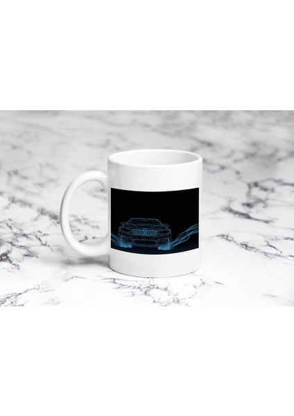 3D Bmw Mavi Kupa Bardak