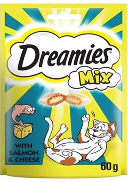 Somon ve Peynirli Mix Kedi Ödülü 60 gr