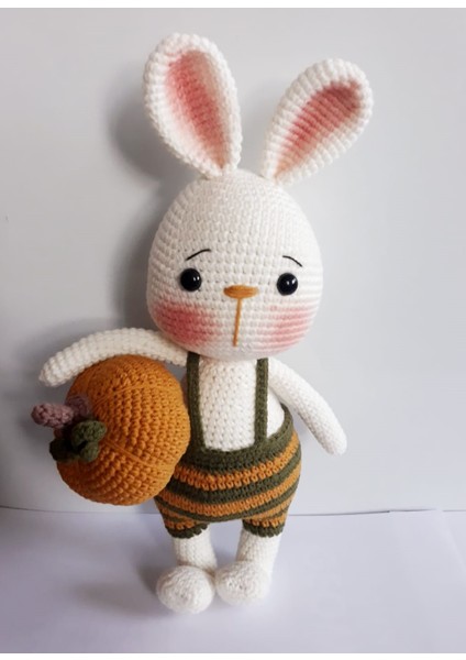 Tavşan Sunny ve Bal Kabağı Amigurumi Organik Oyuncak fiyatları
