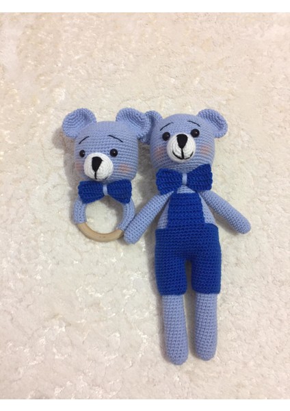 Ayıcık Bebek Seti Amigurumi Organik Oyuncak fiyatları