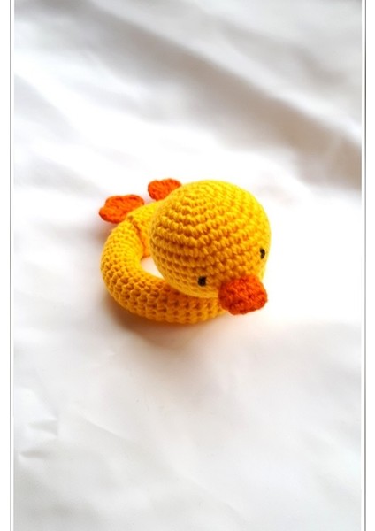 Ördek Çıngırak Amigurumi Organik Oyuncak fiyatları