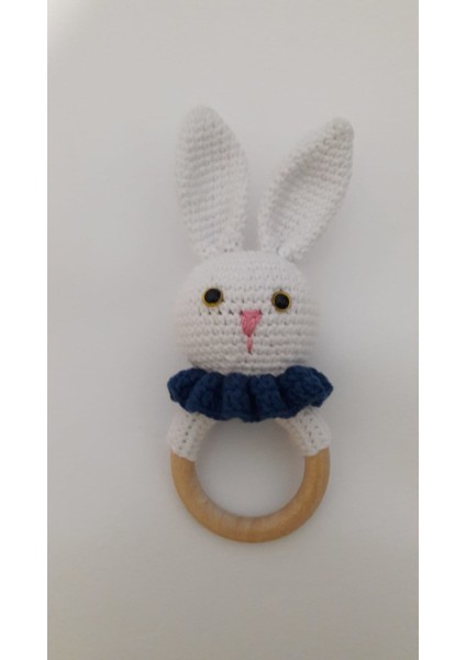 Sevimli Tavşan Çıngırak Amigurumi Organik Oyuncak fiyatları