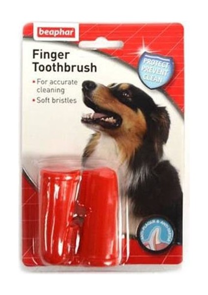 Parmak Tipi Köpek Diş Fırçası 2 Adet
