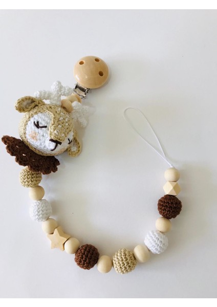 Yeni Doğan Uykucu Geyik Seti Amigurumi Organik Oyuncak fırsatları