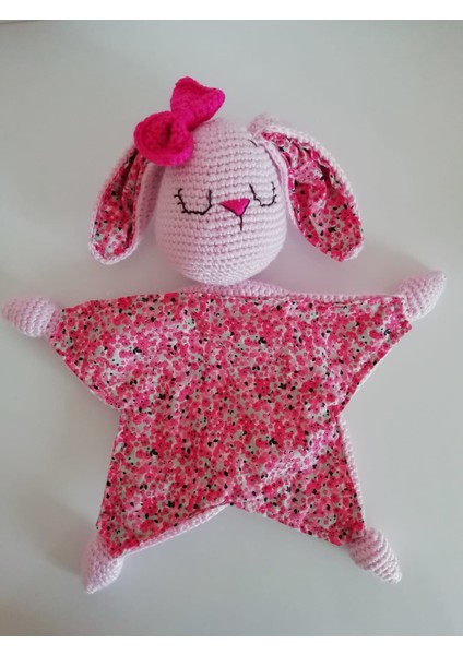 Sevimli Tavşan Uyku Arkadaşım Amigurumi Organik Oyuncak fiyatları