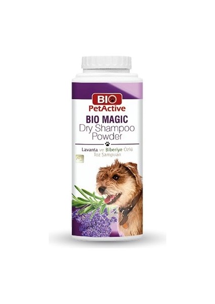 Pet Active Bio Magic Biberiye Özlü Toz Köpek Şampuanı 150 gr