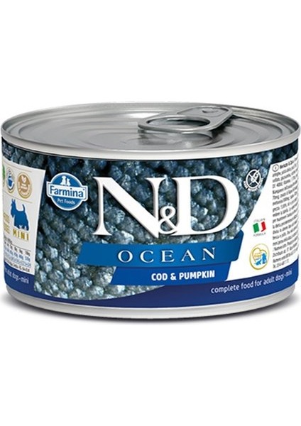 Ocean Morina Balıklı ve Balkabaklı Köpek Konservesi 140 gr