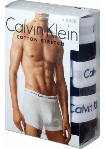 Calvin Klein Erkek 3'lü Külot Seti Cotton Stretch