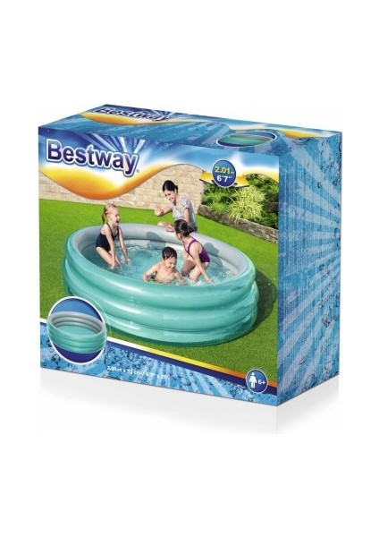 201X53 3 Halkalı Şişme Oyun Havuzu