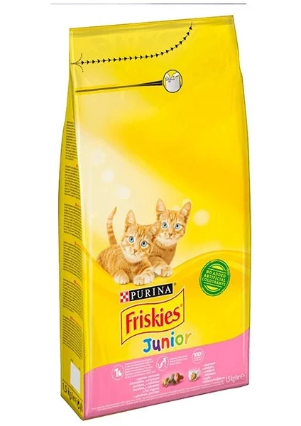 friskies Junior Tavuklu Yavru Kedi Maması 1,5 kg