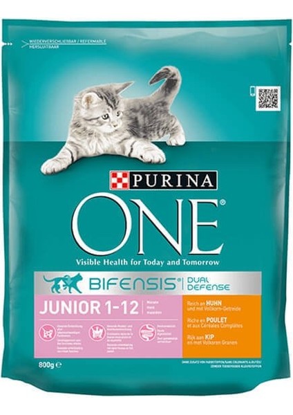 One Kitten Tavuklu Yavru Kedi Maması 800 gr