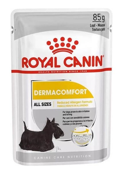 Mini Dermacomfort Pouch Konserve Köpek Maması 85 gr