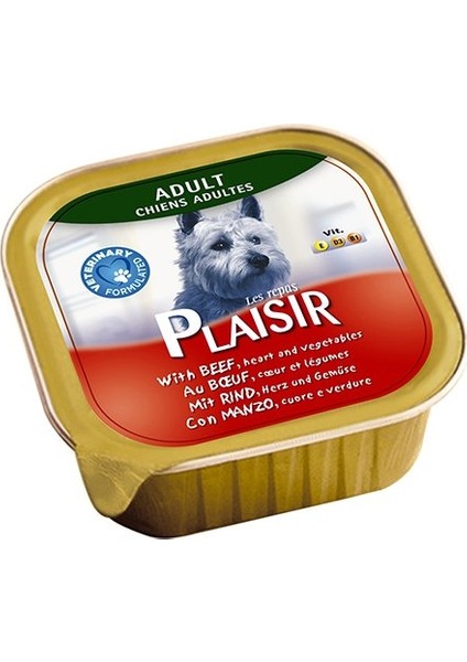 Sığır Etli Sebzeli Pate Köpek Konservesi 150 gr