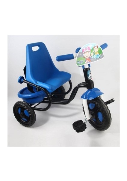 101 Prens Üç Tekerlekli Bisiklet Sarı-Mavi