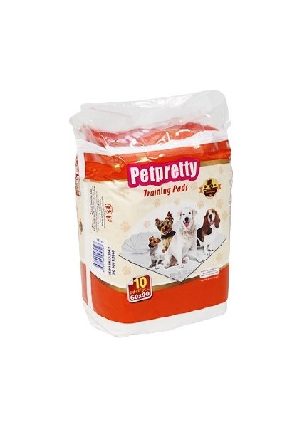 Pet Pretty Petpretty Tuvalet Eğitim Çiş Pedi Naturel 60X90 10'lu