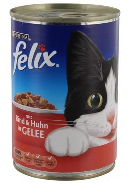 Sığır Etli Konserve Kedi Mamasi 400 gr