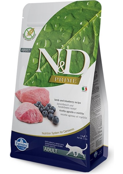 N&d Prime Kuzu Etli Yetişkin Kedi Maması 5 kg