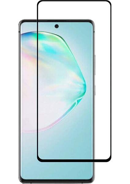 Samsung Galaxy A91 (S10 Lite) Tam Kaplayan Fiber Nano Ekran Koruyucu Cam