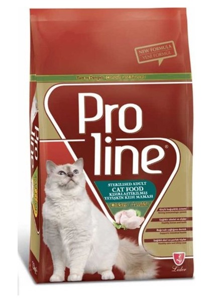 Proline Tavuklu Kısırlaştırılmış Yetişkin Kedi Maması 1.5 kg